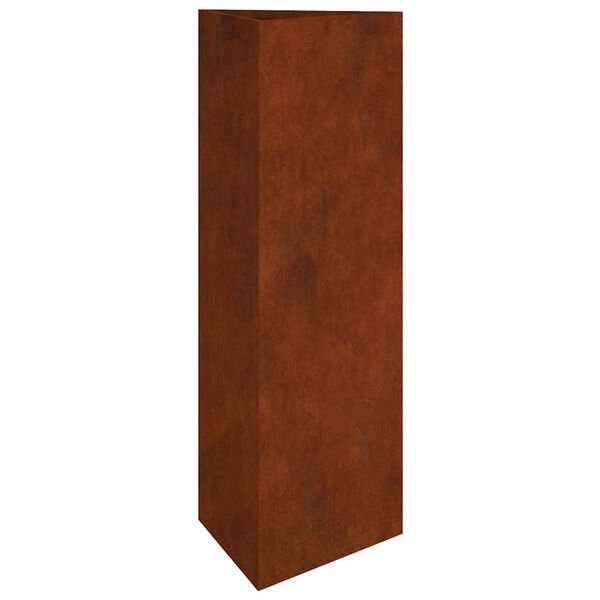 vidaXL aia taimekast, 30 x 26 x 75 cm Corten teras