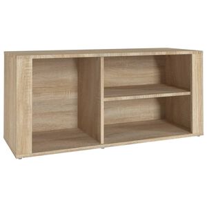 vidaXL kingakapp, Sonoma tamm, 100 x 35 x 45 cm, tehispuit