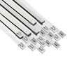 vidaXL Kaabli sidumine 25 tk 7,9 x 350 mm H&otilde;bedane