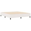 vidaXL Platvormvoodi raam cream 180 x 200 cm Korter kangas