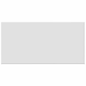 vidaXL Akna aluskate Valge 100 x 45 x 4,5 cm PVC