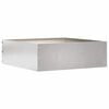 vidaXL Murupiire 40 x 40 x 13 cm Roostevaba teras H&otilde;bedane