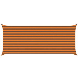 vidaXL P&auml;ikesepuri Oranž ja pruun 6 x 2,5 m 100% pol&uuml;ester Oxford
