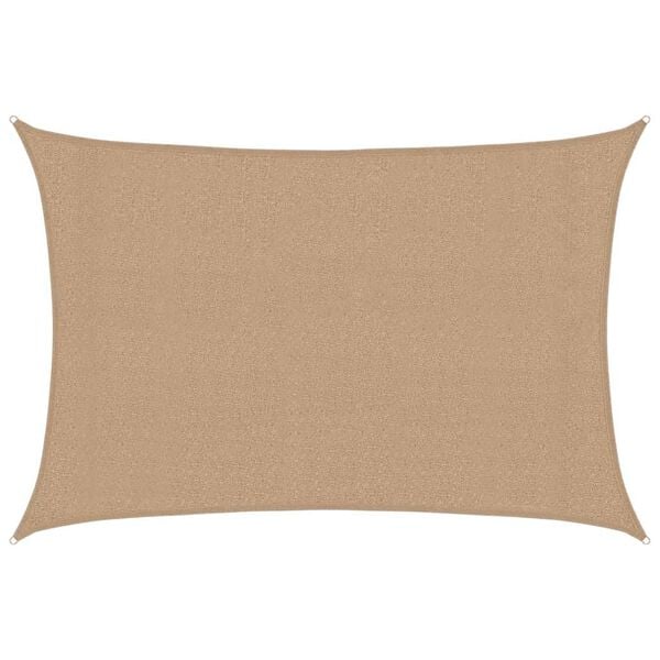 vidaXL p&auml;ikesepuri 160 g/m&sup2;, pruunikashall, 3 x 4,5 m HDPE