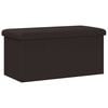 vidaXL Kokkupandav panipaigaga pink Pruun 180 kg 80 L 77 x 38 x 38 cm