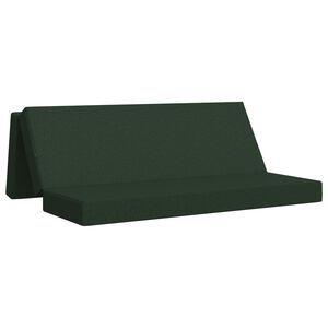 vidaXL Kokkupandav diivanvoodi 200 x 67 x 45 cm Tumeroheline