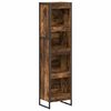 vidaXL Raamaturiiul Suitsu tamm 40 x 30 x 155 cm Tehispuit