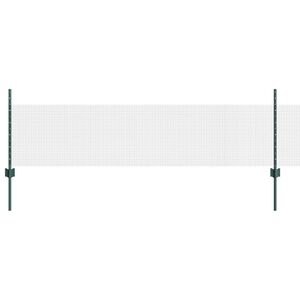 vidaXL Aed koos postiga Roheline 0,5 x 50 m Terased ja PVC
