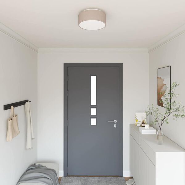 vidaXL Laelamp Pruunikashall 30 x 13.5 cm kangas