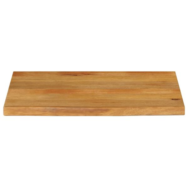 vidaXL lauaplaat, naturaalse servaga, 90 x 60 x 2,5 cm, mangopuit
