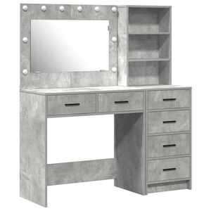 vidaXL Riietumislaud sahtliga Hall 78.5 x 41 x 135 cm Tehispuit