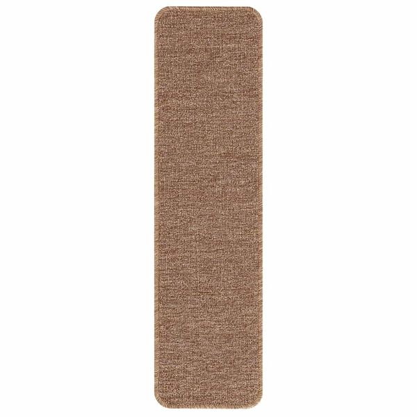 vidaXL Libisemisvastased trepimatid 15 pcs Kollane 75 x 20 cm PP