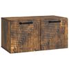 vidaXL Rippuv TV kapp Suitsutatud tamm 59,5 x 31 x 30 cm Tehispuit