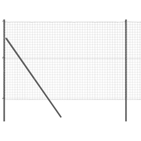 vidaXL Aed koos postiga Hall 1,6 x 10 m Terased ja PVC