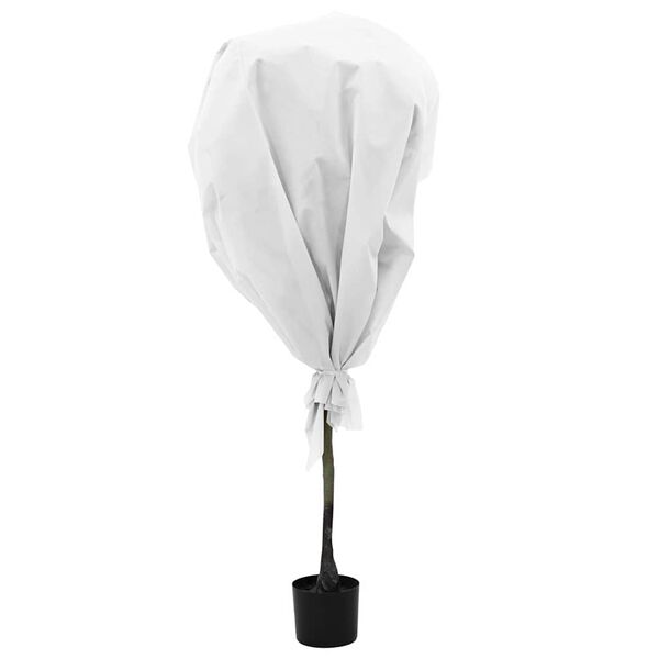 vidaXL K&uuml;lmakaitse taime fleece Valge 50 x 1,6 m Mitte-kootud kangas