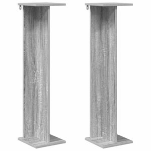 vidaXL Taimede alus Hall Sonoma 25 x 25,5 x 100,5 cm T&ouml;&ouml;deldud puit