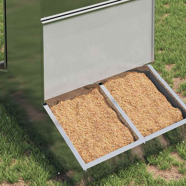 vidaXL Seahatja H&otilde;bedane 82 x 51 x 91,5 cm Tsinkteras