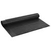 vidaXL Kurruline kuivenduspapp Must 1 x 10 m HDPE