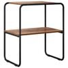 vidaXL Konsoollaud Vana puit 60 x 42,5 x 70 cm Tehispuit