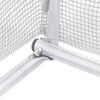 vidaXL kasvuhoone terasraamiga, valge, 120 m&sup2;, 20x6x2,85 m