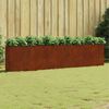 vidaXL taimekast, 360 x 40 x 80 cm, Corten-teras