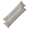 vidaXL Diivanipadi 2 tk HEERLEN Helehall 40 x 145 cm &Scaron;en&uuml;&uuml;lfabric