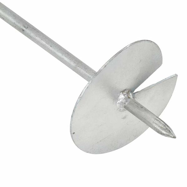 vidaXL maa-ankrud 4 tk 10 x 60 cm tsingitud metall