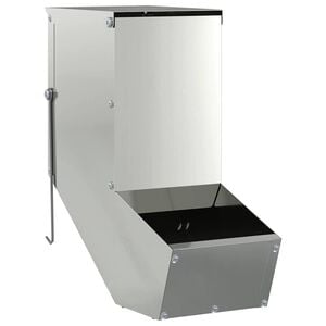 vidaXL K&uuml;&uuml;liku s&ouml;&ouml;tja H&otilde;bedane 12,5 x 26 x 28,5 cm Tsinkteras