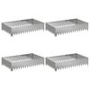 vidaXL Murupiire 4 pcs 100 x 60 x 20 cm Teras H&otilde;bedane