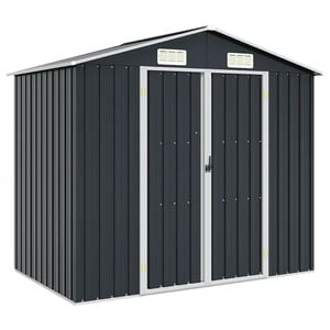 vidaXL aiakuur, antratsiithall, 205 x 129 x 183 cm, tsingitud teras