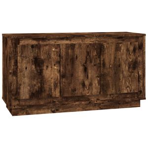 vidaXL puhvetkapp, suitsutatud tamm, 102x35x55 cm, tehispuit