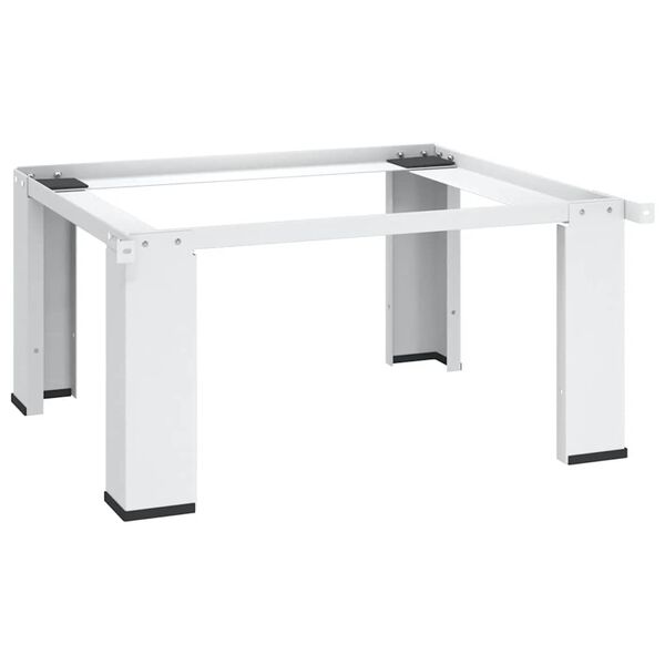 vidaXL pesumasina alus, valge