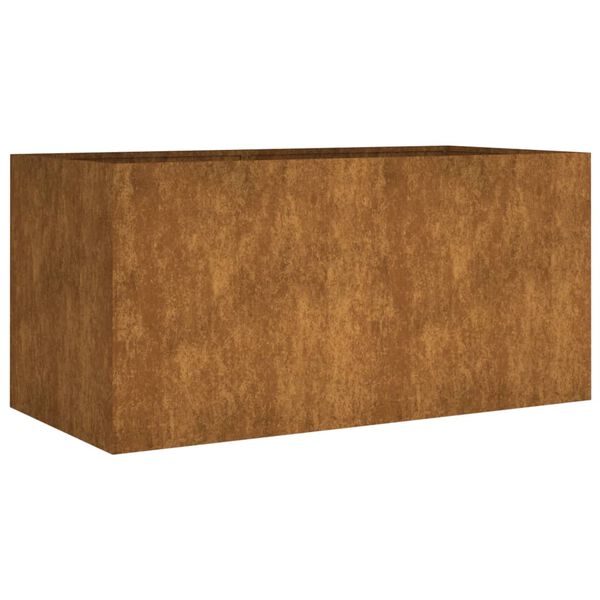 vidaXL taimekast, 80 x 40 x 40 cm, Corten teras
