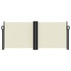 vidaXL lahtit&otilde;mmatav k&uuml;lgsein, kreemjas, 100 x 1000 cm
