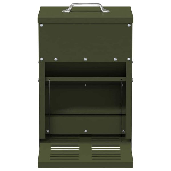 vidaXL Kana rattas&ouml;&ouml;tja K&uuml;pset roheline 25 x 42 x 40 cm