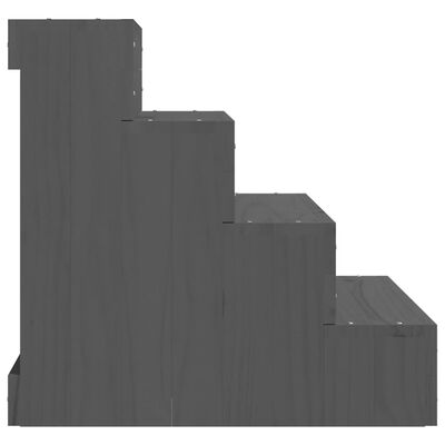 vidaXL lemmiklooma trepp, hall, 40 x 49 x 47 cm, männipuit