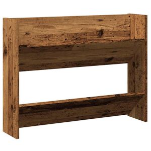 vidaXL seina kingakapp, vana puit, 80 x 18 x 60 cm, tehispuit