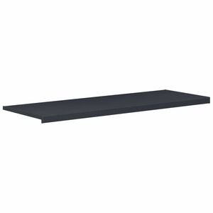 vidaXL Akna aluskate Antratsiit puidu mustriga 160 x 50 x 4,5 cm PVC