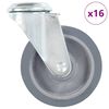 vidaXL poldiaukudega p&ouml;&ouml;rlevad rattad, 16 tk, 100 mm