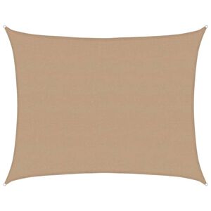 vidaXL p&auml;ikesepuri 160 g/m&sup2; pruunikashall, 6 x 7 m, HDPE