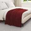 vidaXL Pleedi pleed Bordeaux punane 130 x 150 cm Fliis
