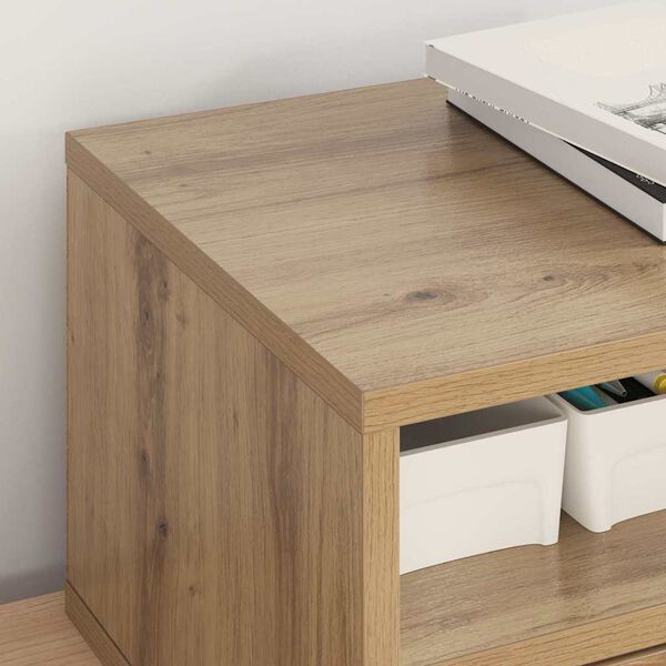 vidaXL Printeri alus sahtliga K&auml;sit&ouml;&ouml;puu 40 x 32 x 24 cm Tehispuit