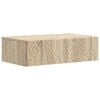 vidaXL Seinale kinnitatav k&uuml;lglaud Sonoma tamm 59 x 34,5 x 17 cm