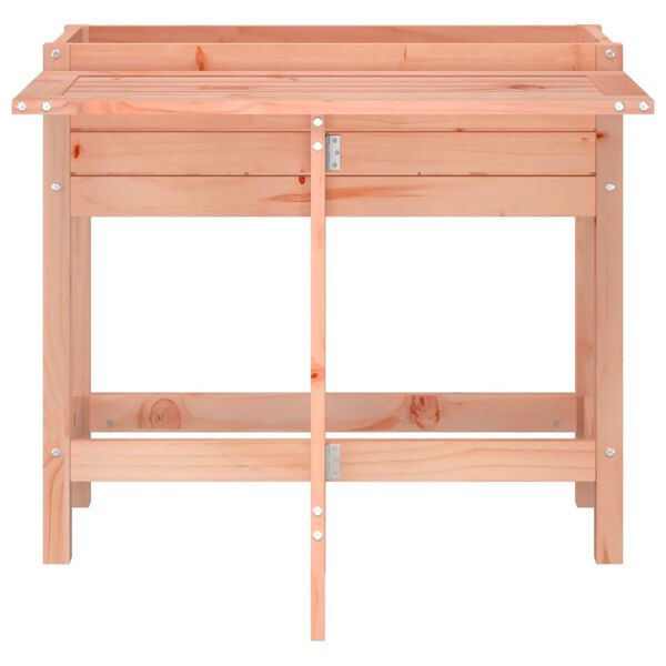 vidaXL kokkupandava lauaplaadiga aia taimekast, ebatsuuga puit