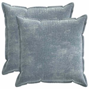 vidaXL Diivanipadi 2 pcs HOUTEN Helesinine 80 x 80 cm &Scaron;en&uuml;&uuml;lfabric
