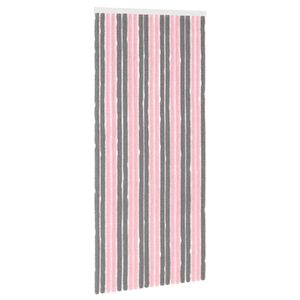 vidaXL S&auml;&auml;sev&otilde;rk Chenille H&otilde;behall ja Roosa 90 x 200 cm 100% PP