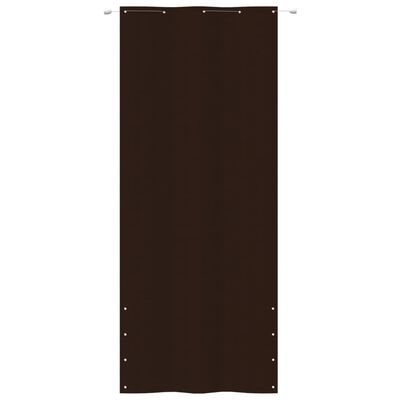 vidaXL rõdusirm, pruun, 100 x 240 cm, Oxfordi kangas