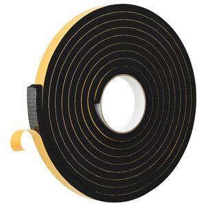 vidaXL Iselihkuv vahtlint 20 pcs Must 20mm x 5m CR Vaht
