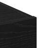 vidaXL K&otilde;ide sahtliga Must tamm 30 x 42,5 x 93 cm