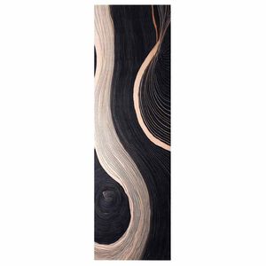 vidaXL K&ouml;&ouml;givaip Must 150 x 45 cm Samet